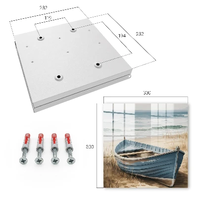 Sleutelkast Strandboot