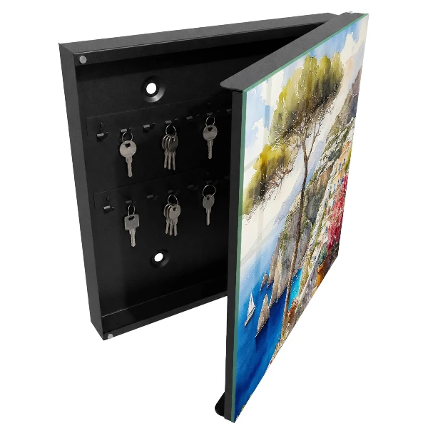 Sleutelkastje binnen Mediterraan landschap