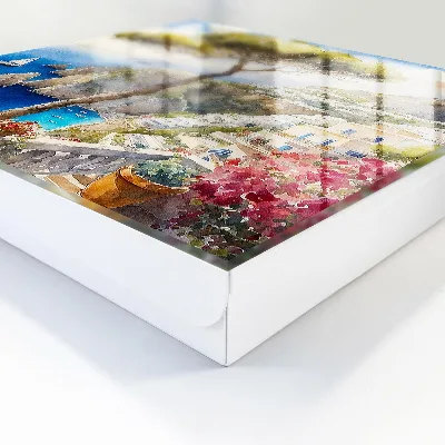 Sleutelkastje binnen Mediterraan landschap