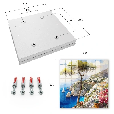 Sleutelkastje binnen Mediterraan landschap