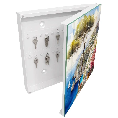 Sleutelkastje binnen Mediterraan landschap