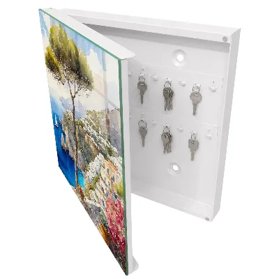 Sleutelkastje binnen Mediterraan landschap