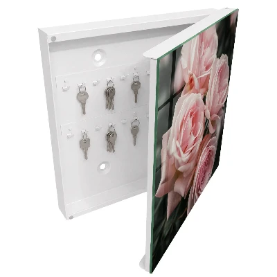 Sleutelkastje hal Roze rozen
