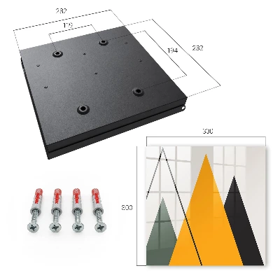 Sleutelkastje binnen Moderne compositie