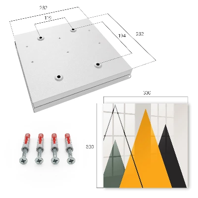 Sleutelkastje binnen Moderne compositie