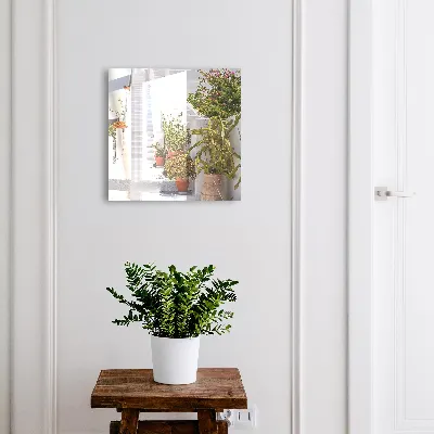 Sleutelkastje hal Trappen met planten