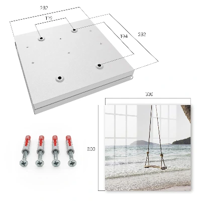 Sleutelkastje hal Idylle aan het strand