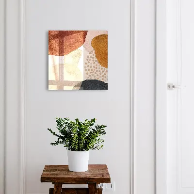 Sleutelkast Abstracte vlekken