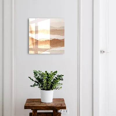 Sleutelkastje binnen Pastelkleurige golven