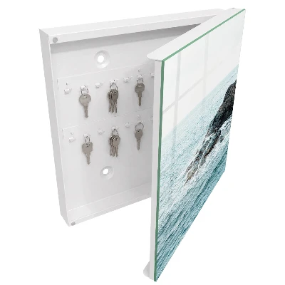 Sleutelkastje binnen Zeegolven