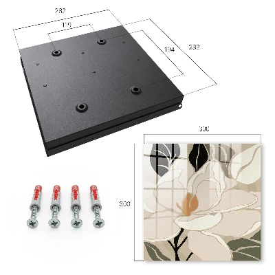 Sleutelkast Plantaardige elegantie