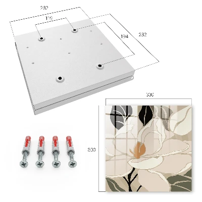 Sleutelkast Plantaardige elegantie