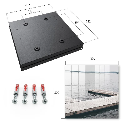 Sleutelkast Houten steiger