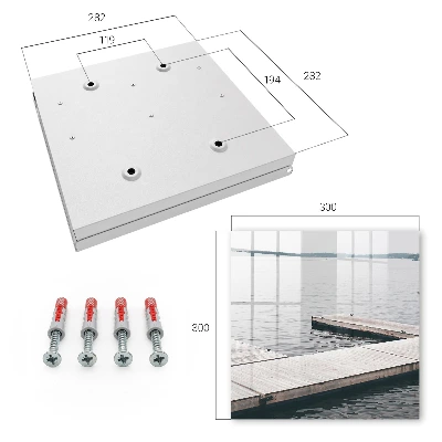 Sleutelkast Houten steiger