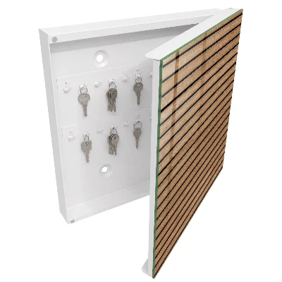 Sleutelkast Houten panelen
