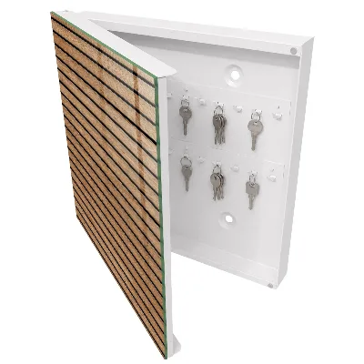 Sleutelkast Houten panelen