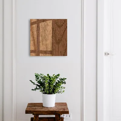 Sleutelkastje binnen Houten draden