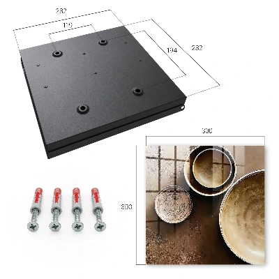 Sleutelkast Bruine set