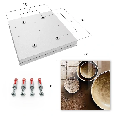 Sleutelkast Bruine set
