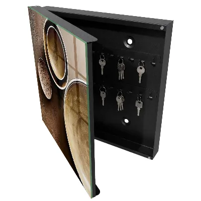 Sleutelkast Bruine set