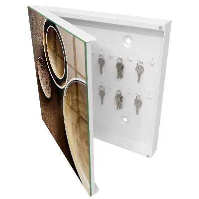 Sleutelkast Bruine set