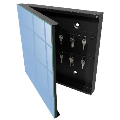 Sleutelkastje binnen Babyblauw