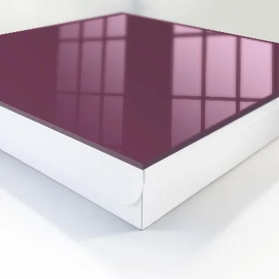 Sleutelkastje binnen Kleur bordeauxrood