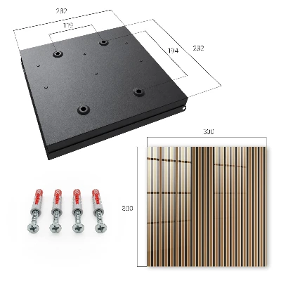 Sleutelkast Minimalistische strepen