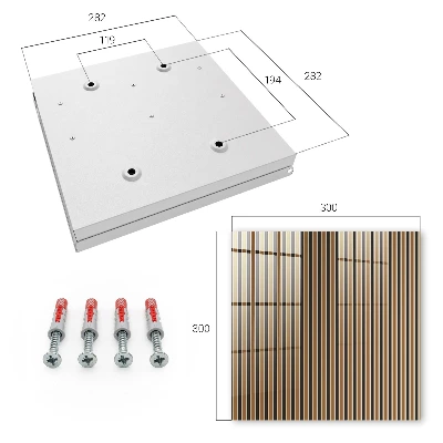 Sleutelkast Minimalistische strepen