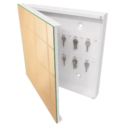 Sleutelkastje binnen Beige troost