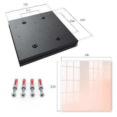 Sleutelkastje binnen Pastel minimalisme