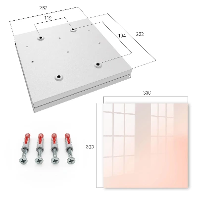 Sleutelkastje binnen Pastel minimalisme