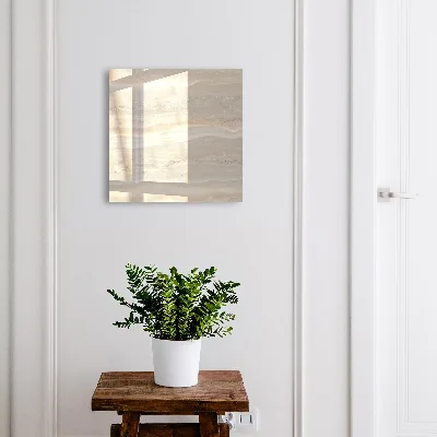 Sleutelkast Beige golven