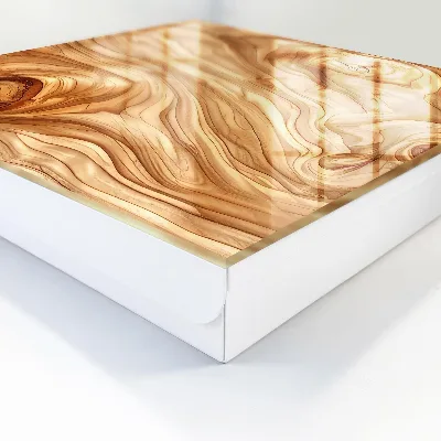 Sleutelkastje hal Houten golven