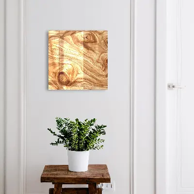 Sleutelkastje hal Houten golven