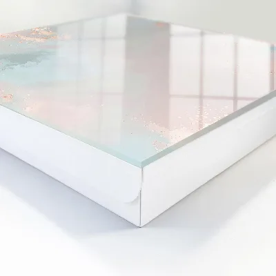 Sleutelkastje binnen Pastel abstractie