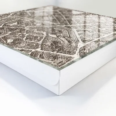 Sleutelkastje hal Stadsplattegrond