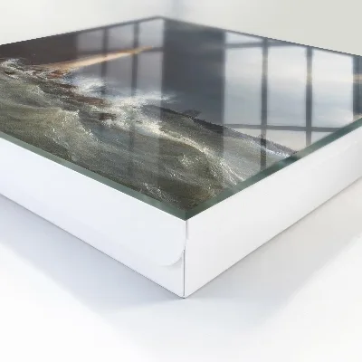 Sleutelkastje binnen Stormachtige zee