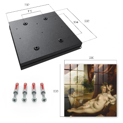 Sleutelkast Titiaan Venus en de luitspeler