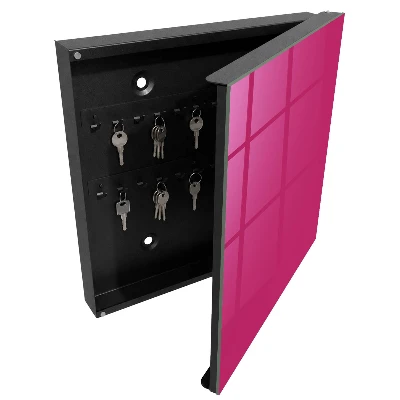 Sleutelkastje hal Intens roze