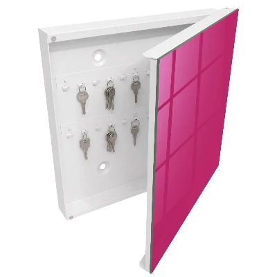 Sleutelkastje hal Intens roze