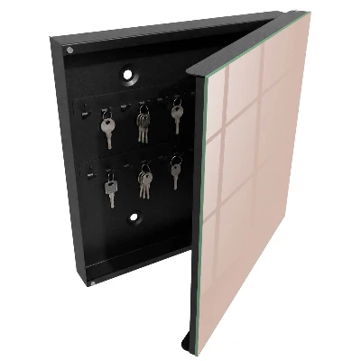 Sleutelkastje binnen Beige roze