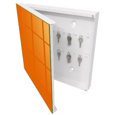 Sleutelkastje hal Sterk oranje