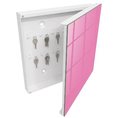Sleutelkastje binnen Koel roze