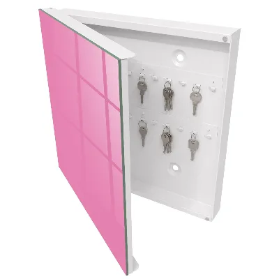 Sleutelkastje binnen Koel roze