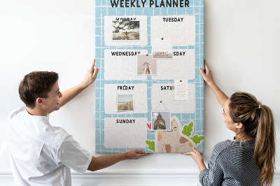 Prikbord Weekplanner
