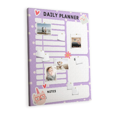 Prikbord Dagelijkse planner