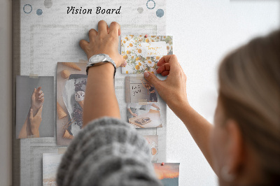 Prikbord Vision board