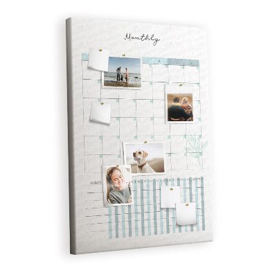 Prikbord Maandelijkse planner