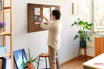 Prikbord Namen van landen zijn kaart